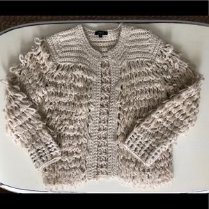 cream cardigan/jacket